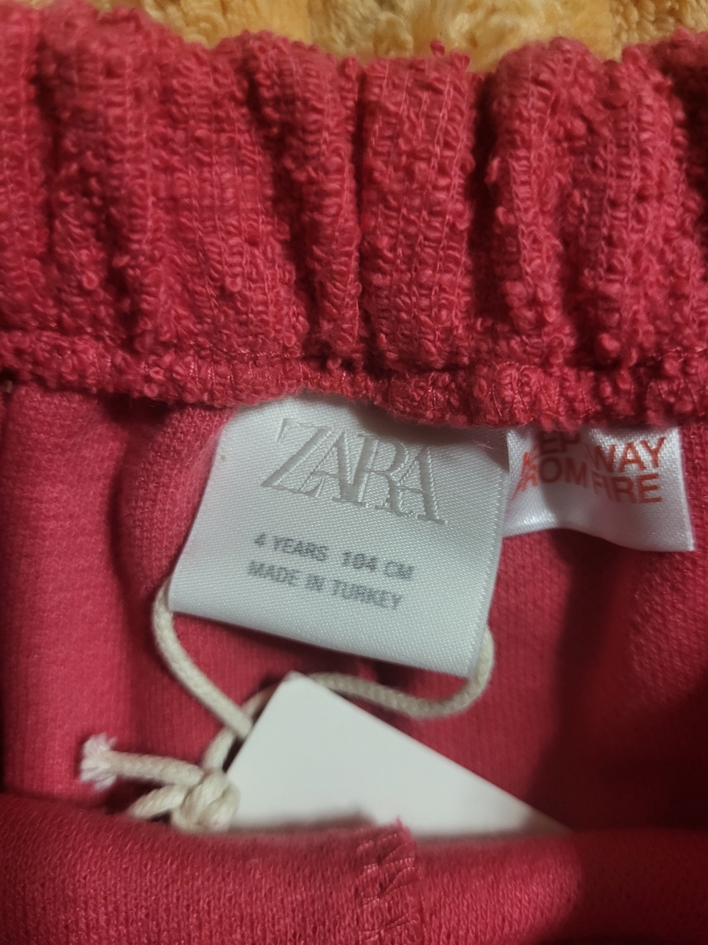 Zara Red Skort Size 4 - Picture 3 of 5